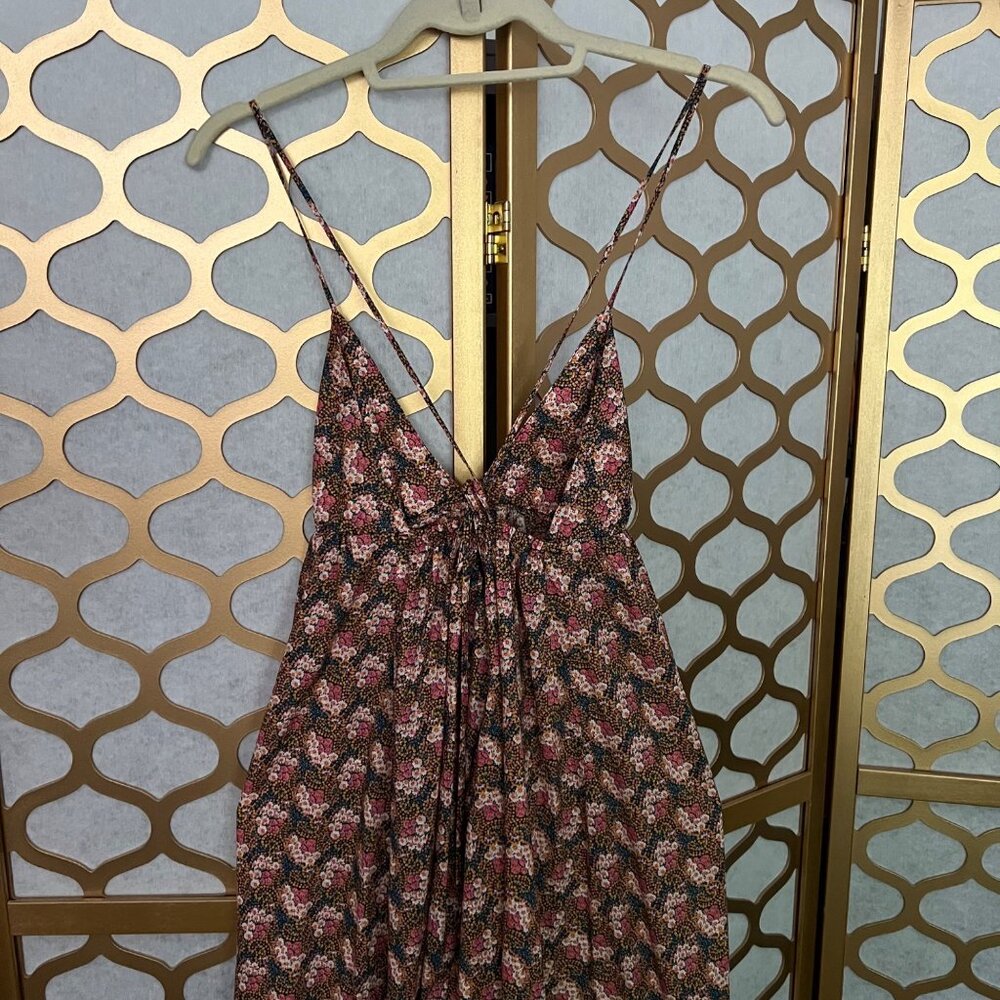 J.Crew Collection Size M Ratti Prism Floral Print Triangle Sundress Midi Dress - Picture 6 of 16